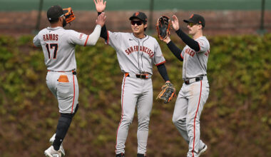 Hot clubs clash as Giants begin series against Twins