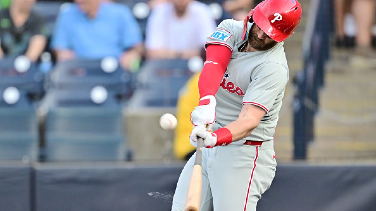 Harper scuffling, Phillies blanked to begin series in Cleveland – NBC Sports Philadelphia