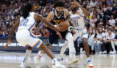 NBA playoffs results and takeaways: Thunder outplay Nuggets down stretch, tie series