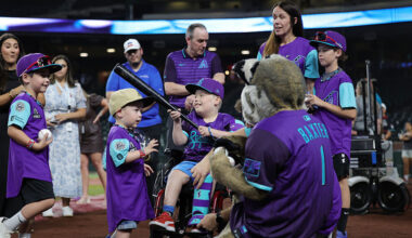 Make-A-Wish grantee Ben Willis...