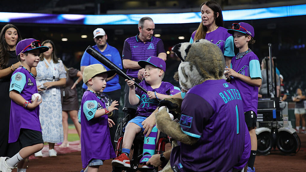 Make-A-Wish grantee Ben Willis...