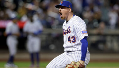 Then-New York Mets reliever Jeff Brigham is being called up by the Diamondbacks...