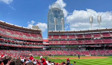 Cincinnati Reds' Great American Ballpark. (AP Photo)
