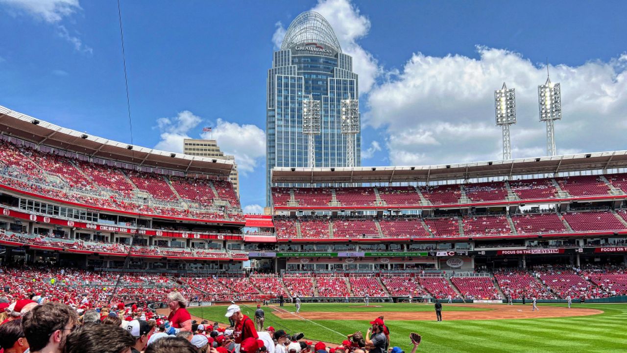 Cincinnati Reds' Great American Ballpark. (AP Photo)