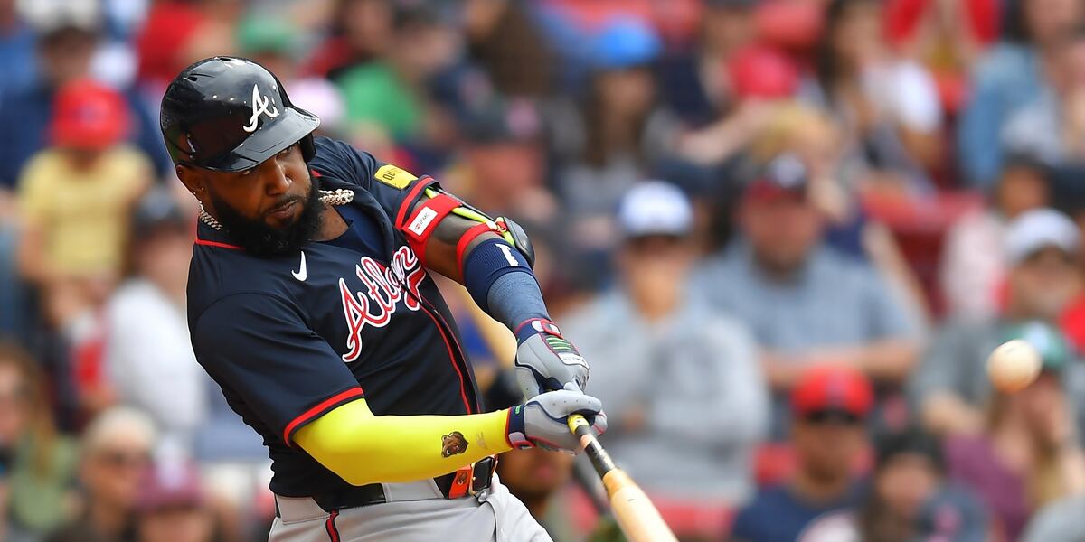 Marcell Ozuna homers for second straight day, and Braves beat Red Sox 10-4 for series win