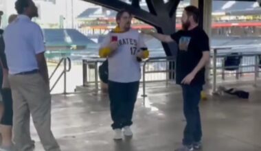 Ballpark usher whips Pirates fan with his belt during altercation
