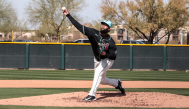 Diamondbacks pitcher Christian Montes De Oca...