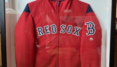 I finally get to hang my Pedro Martinez jacket