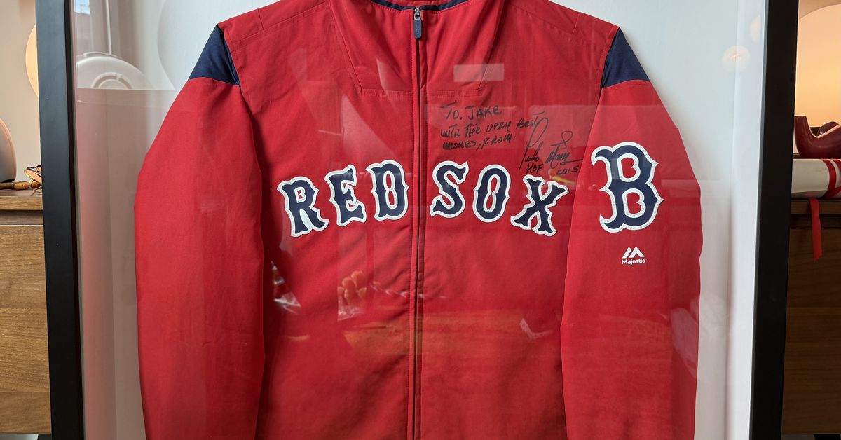 I finally get to hang my Pedro Martinez jacket