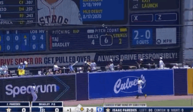 Rays broadcaster starts game with hilarious announcer jinx