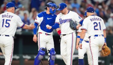 The good and bad of Rangers’ pitching staff, favorite ballpark food and more