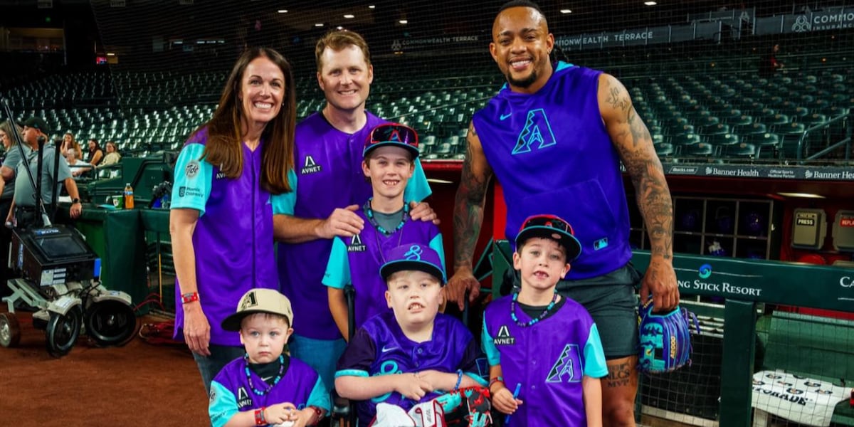 Arizona Diamondbacks make boy’s Make-A-Wish dream come true