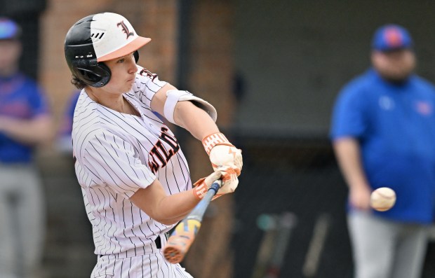 Libertyville's Bode Rohrbach hits a home run 