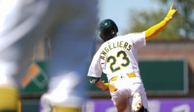 Shea Langeliers embodies Athletics’ grit in statement win over Yankees – NBC Sports Bay Area & California