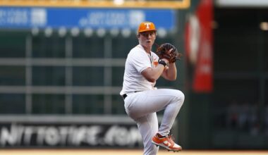 Tennessee Baseball Pitcher Tabbed As Top Prospect In 2025 MLB Draft