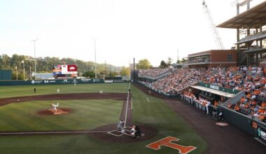 Tennessee Baseball's Series Finale Against Vanderbilt In Weather Delay