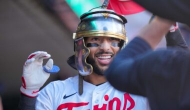 Origin of Minnesota Twins Spartan Helmet Celebration Revealed