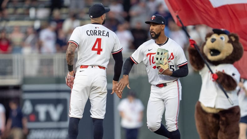 Byron Buxton, Carlos Correa - Minnesota Twins