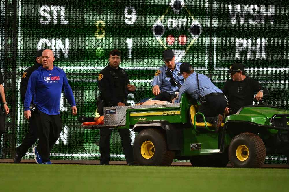 MLB fan in critical condition identified