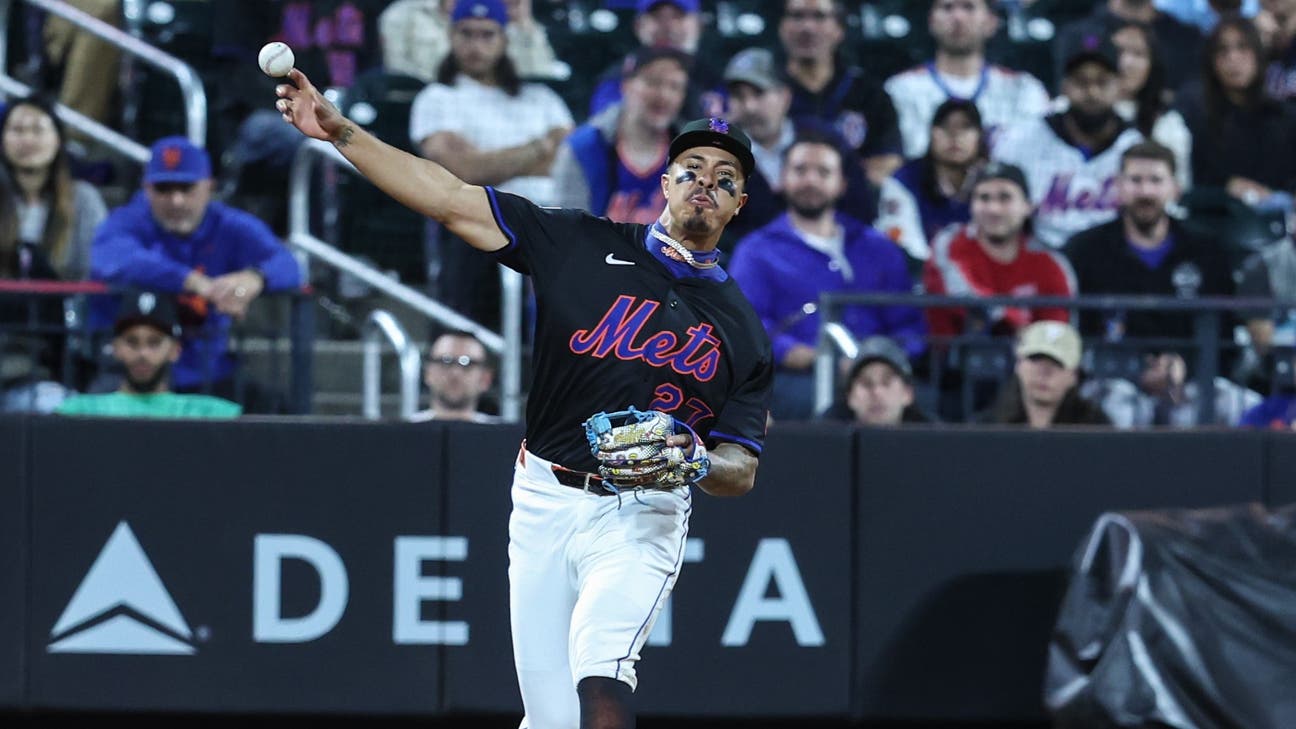 Mets' Mark Vientos has ball go through webbing in 'tough break' play at third base - SNY