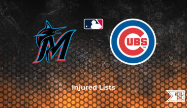 Injured List Update: Marlins vs. Cubs Series - May 19-21