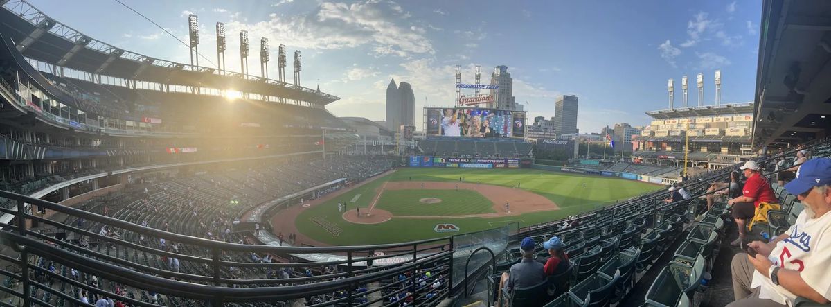 Progressive Field. August 24, 2023.