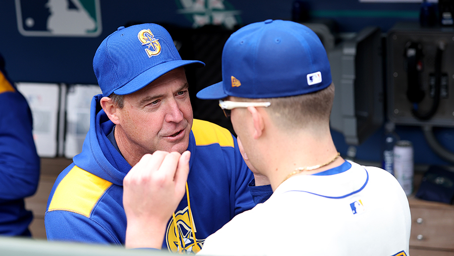 Seattle Mariners Dan Wilson...