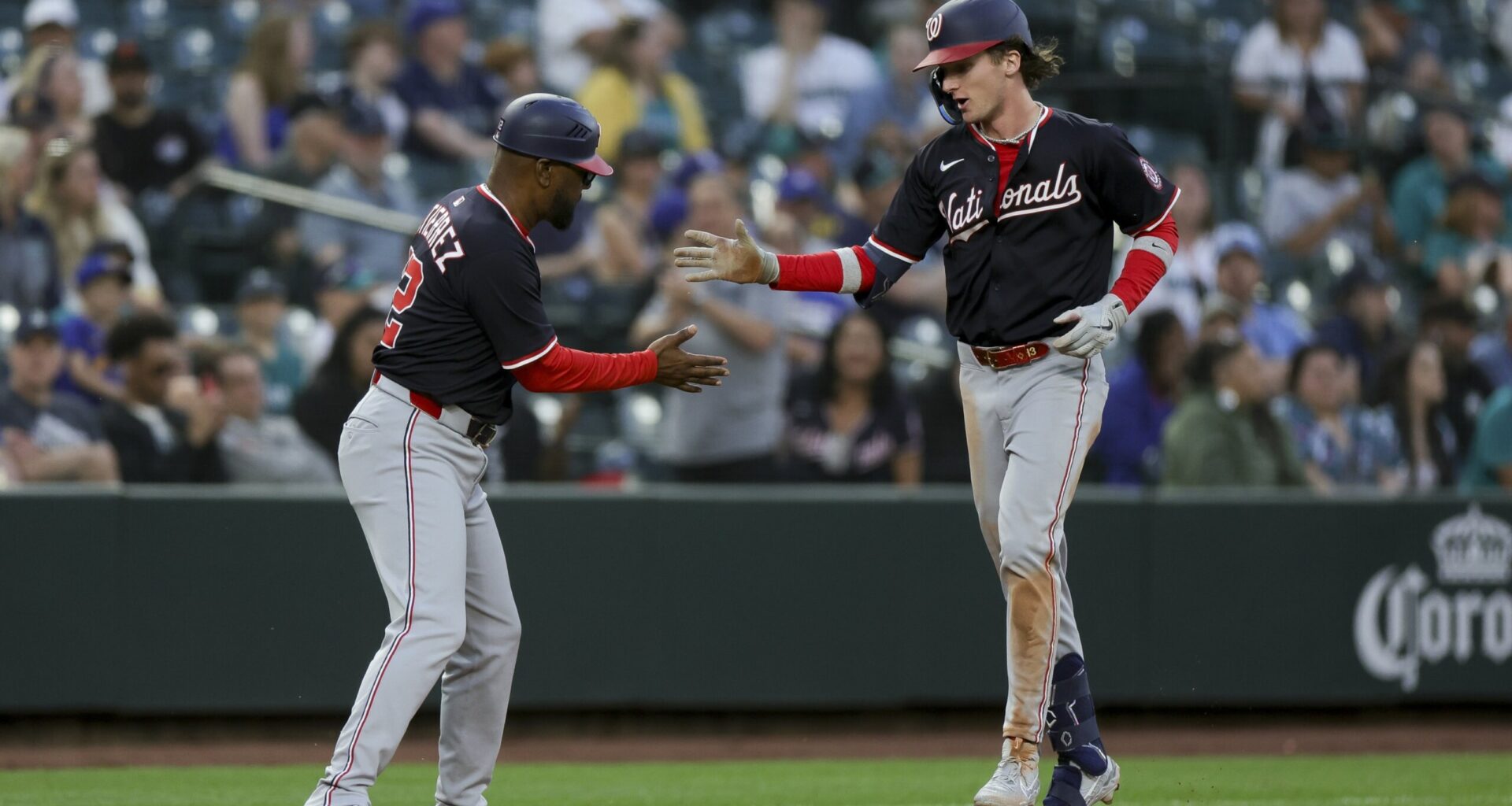 Nationals prospect Robert Hassell III hits 1st career home run