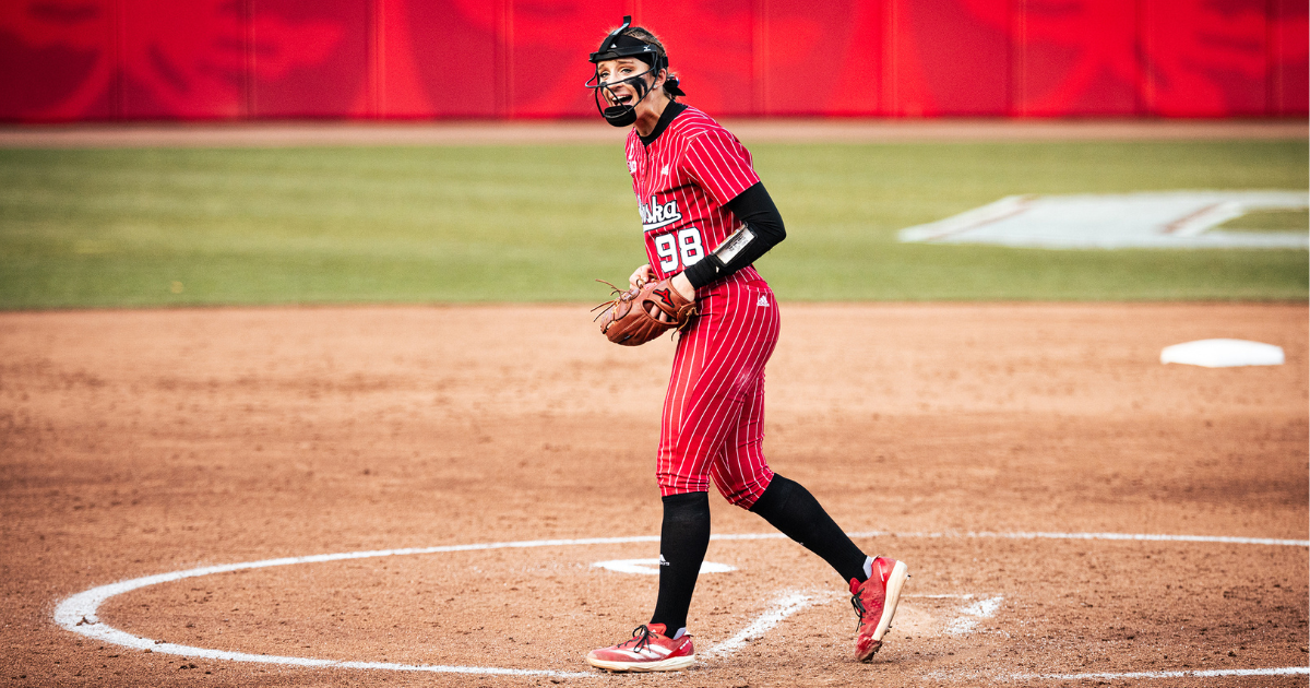 Nebraska softball Jordy Bahl