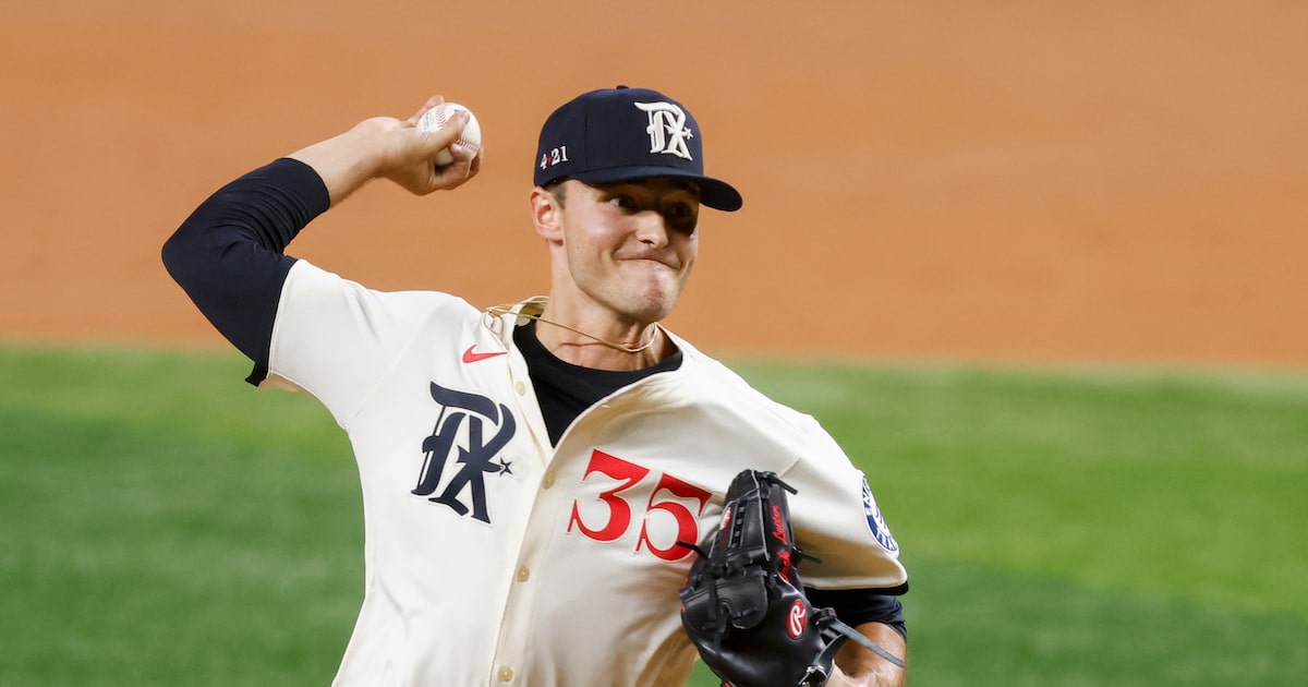 Texas Rangers place SP Jack Leiter on injured list, recall Patrick Corbin from Double-A