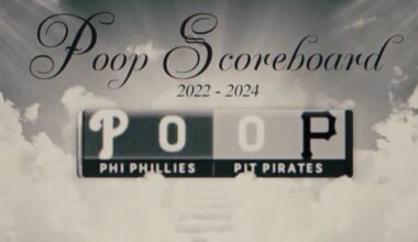 'POOP' scorebug eulogized before Pirates-Phillies game