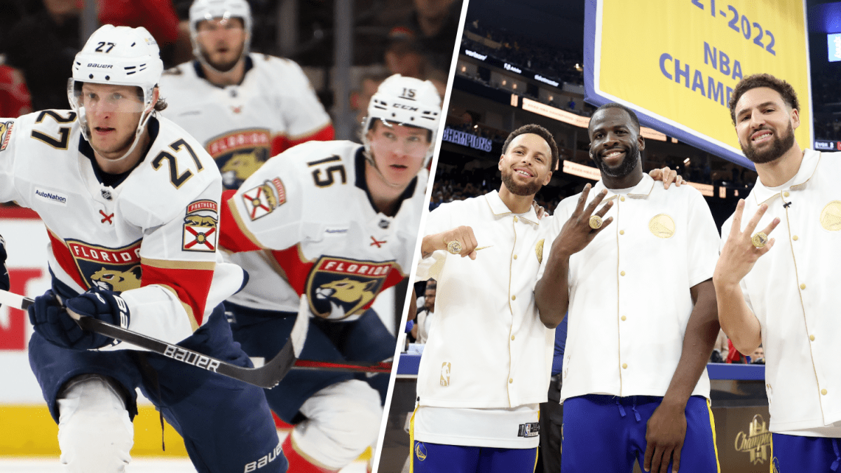How Florida Panthers joined Warriors, Athletics in exclusive stat club – NBC4 Washington