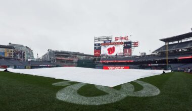 Braves, Nationals rained out; split doubleheader set for Sept. 16