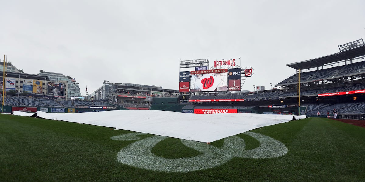 Braves, Nationals rained out; split doubleheader set for Sept. 16