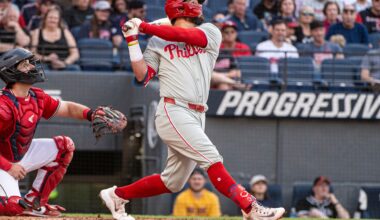 Guardians watch Phillies turn 1-0 lead into 7-1 blowout with six-run eighth