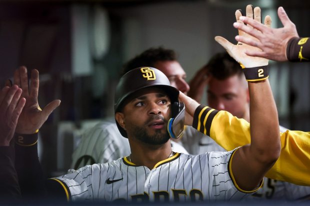 at Petco Park on Tuesday, May 13, 2025 in San Diego, CA. (Meg McLaughlin / The San Diego Union-Tribune)
