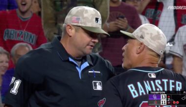 Jeff Banister Diamondbacks Rockies ejected...
