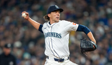 Seattle Mariners starter Logan Gilbert...