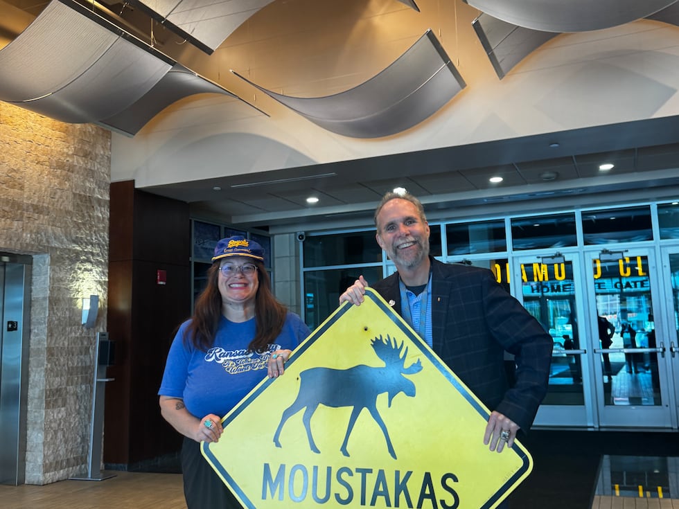 The Royals accepted the van Dierens offer to donate the Moustakas XING sign to the team's Hall...