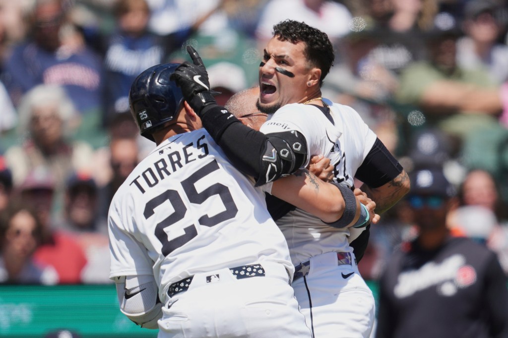 Tigers catch a spark after Javy Baez ejection, grab win over Giants – Macomb Daily