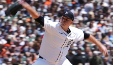 Tarik Skubal dominates Guardians with complete-game two-hitter, Tigers win – Macomb Daily