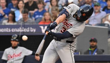 Tigers improve to 30-15, hit three homers to edge Blue Jays – Macomb Daily