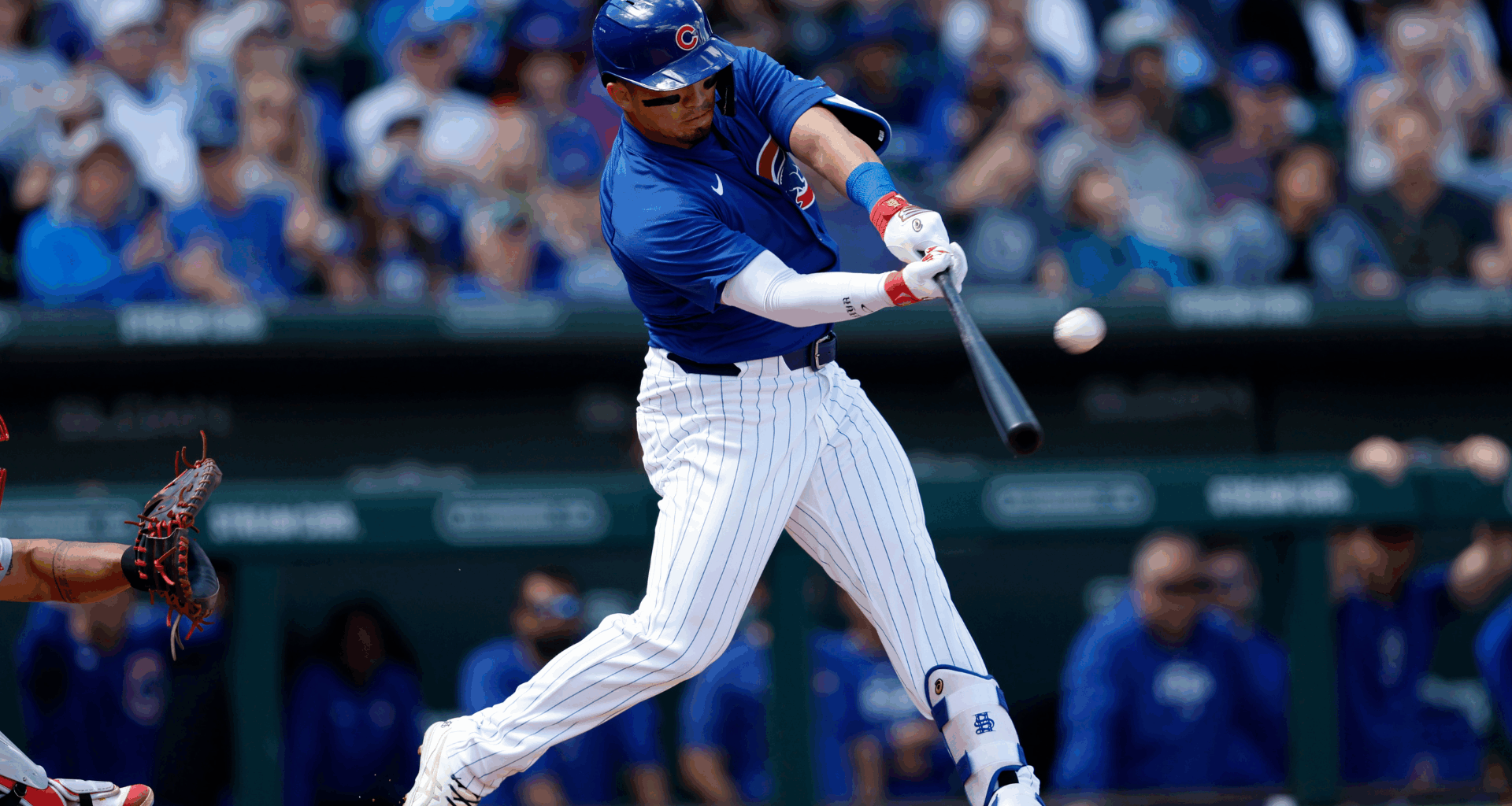 Texas Rangers vs Chicago Cubs MLB game