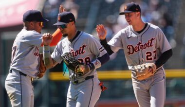 Mize and Torkelson spark Tigers to 10-2 romp over Rockies in 1st game of doubleheader – Macomb Daily