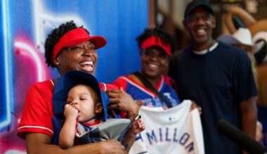 Texas Rangers welcome 10 millionth fan to Globe Life Field before game vs. Astros