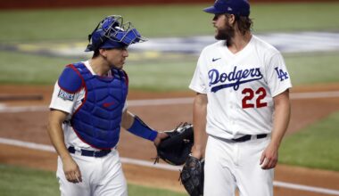 Dodgers Notes: Veteran Shockingly DFA’d, Top Prospect Called Up, Dalton Rushing Role Revealed