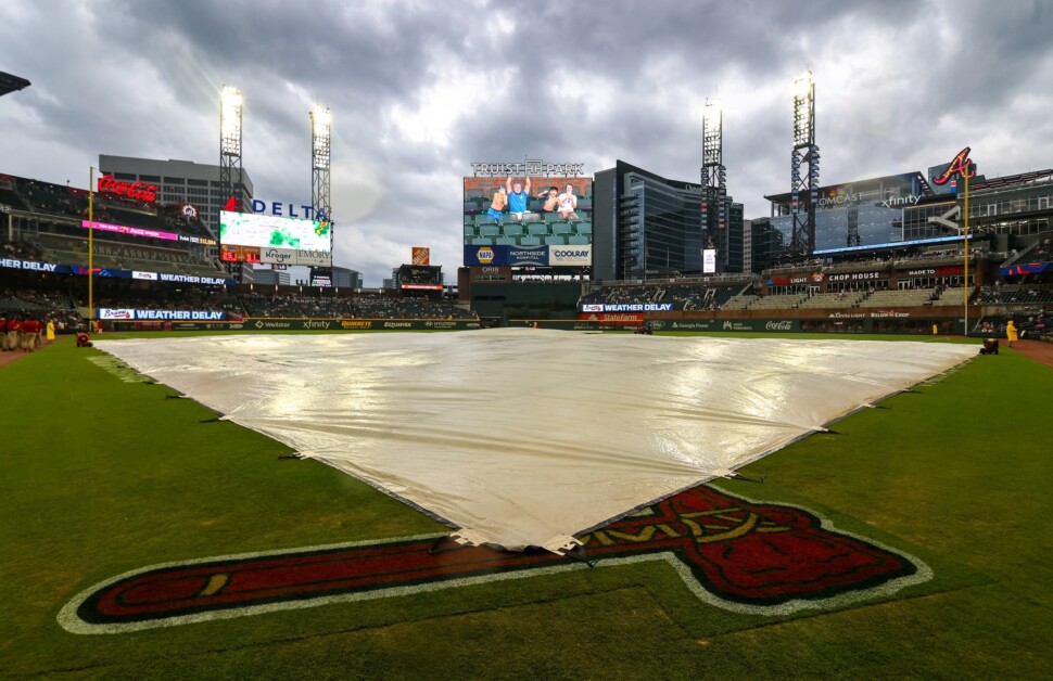 MLB On Fox Saturday Game Of The Week: Dodgers-Braves In Rain Delay