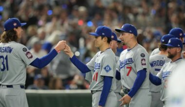 Tyler Glasnow, Blake Snell, Evan Phillips, Roki Sasaki & Blake Treinen