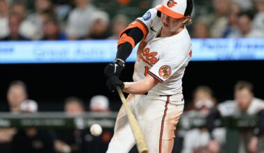 The Orioles offense has struggled all year, particularly outfielders such as Heston Kjerstad.