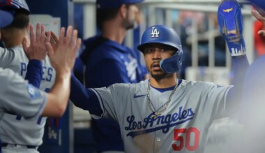 Dodgers Lineup vs Marlins: Mookie Betts Out, James Outman and Hyeseong Kim Starting